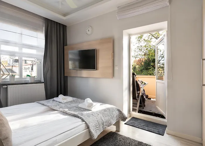 アパート Nemo - Premium Z Parkingiem - Blisko Plazy - By Lion ソポト